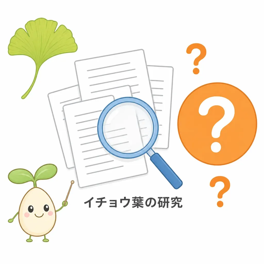 研究の数は多いイチョウ葉。でも“決め手”はそろっていないのが正直なところ。