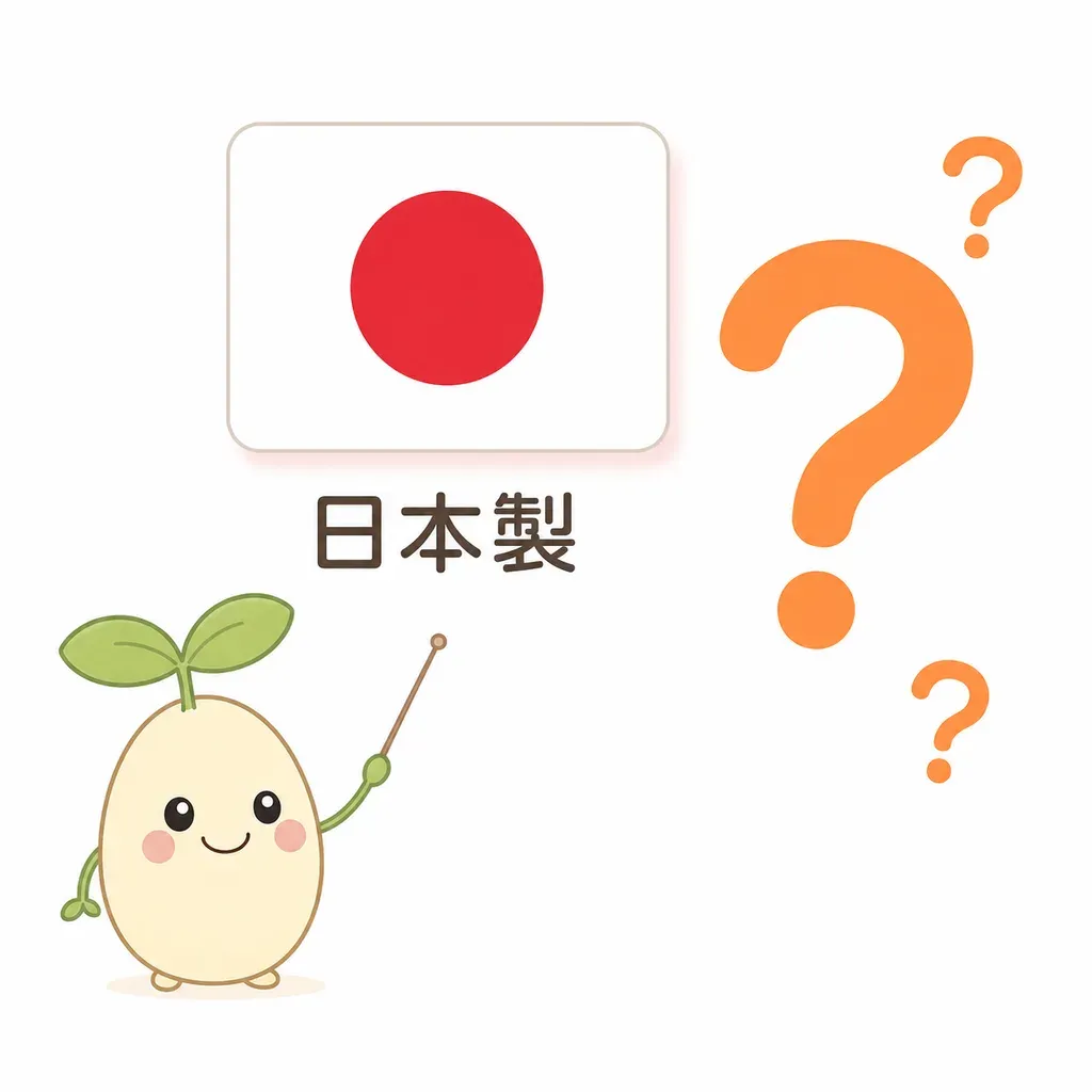 「日本製だから安心」――そのイメージ、一度立ち止まって確かめてみましょう。